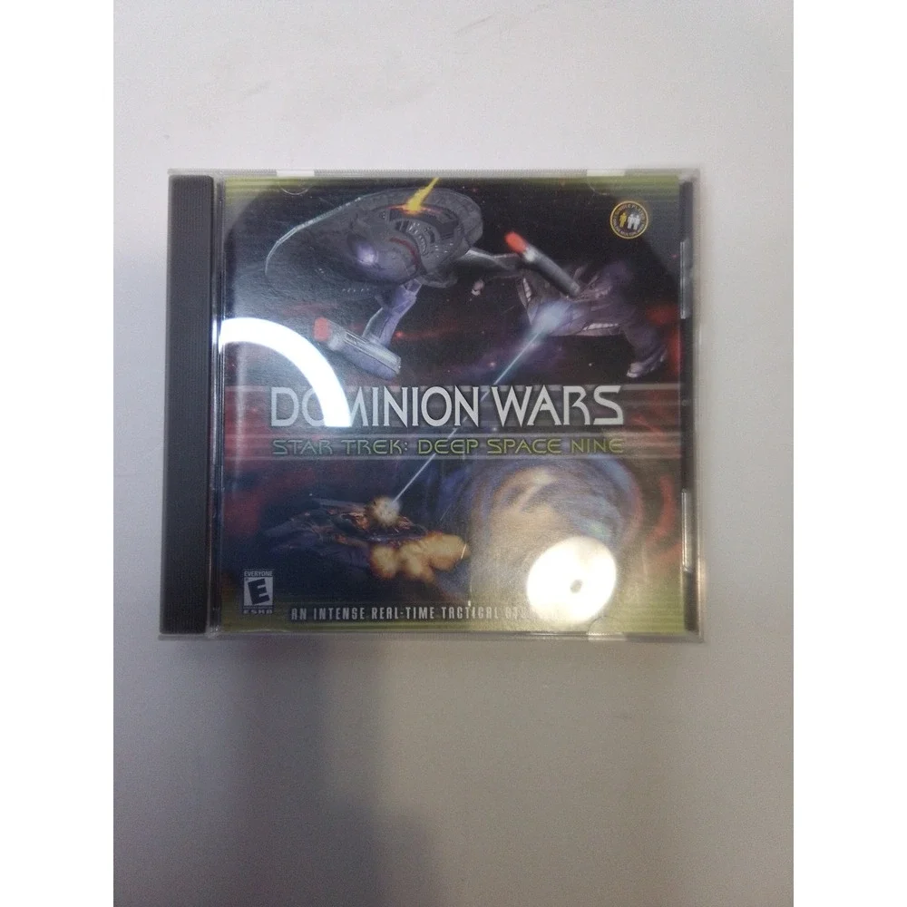 Star Trek Deep Space Nine PC Game Lot Dominion Wars & The Fallen Windows Used